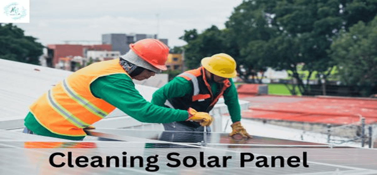 Cleaning Solar Panel
