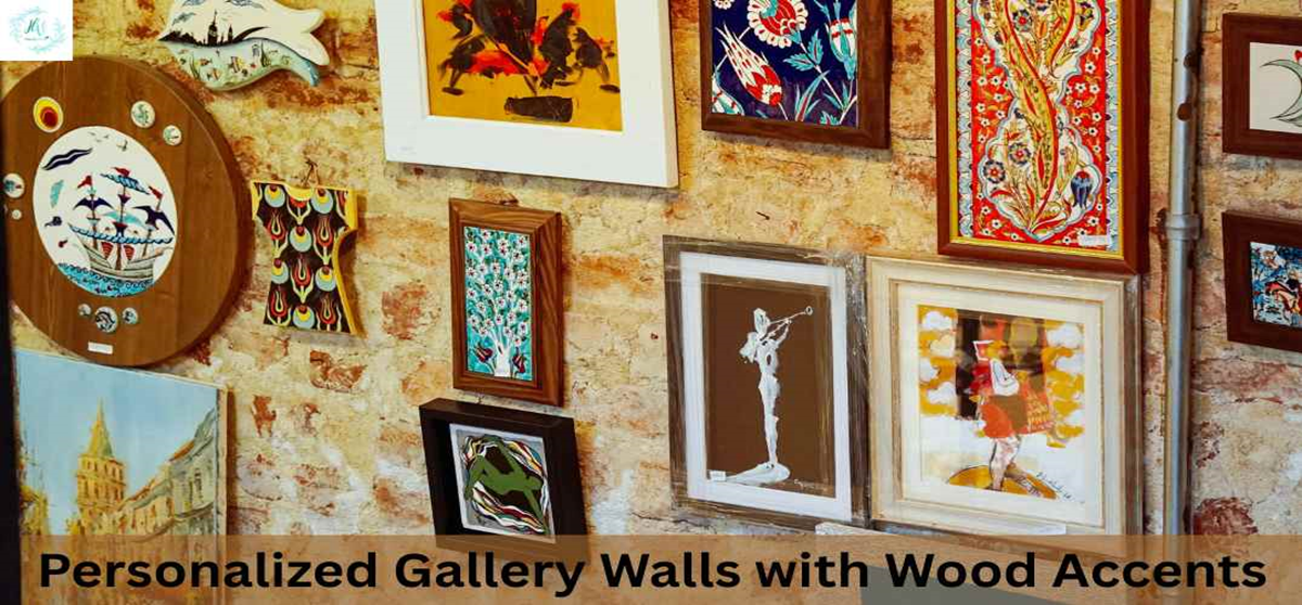 Personalized Gallery Walls with Wood Accents