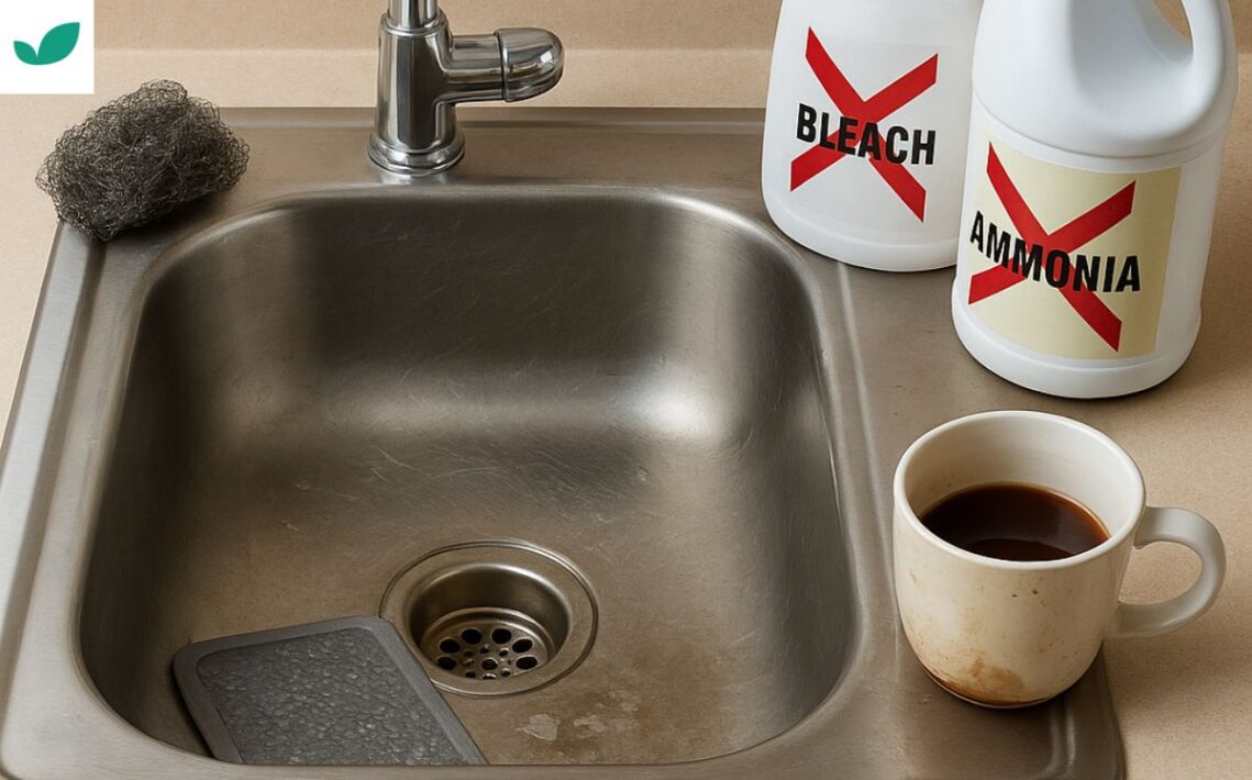 How To Clean Stainless Steel Sink