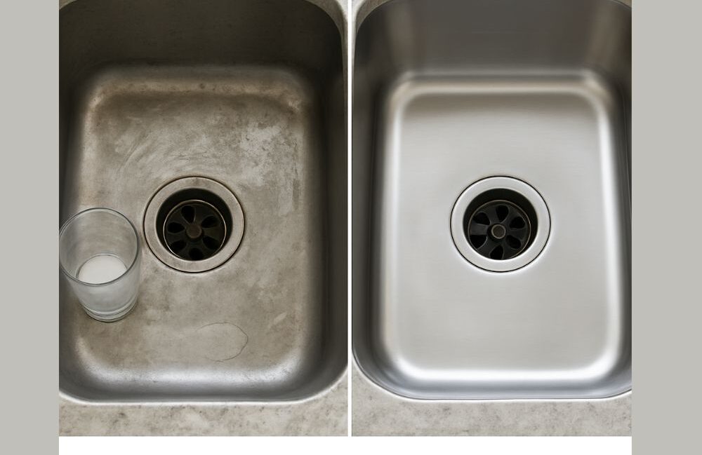 How to Clean Stainless Steel Sink