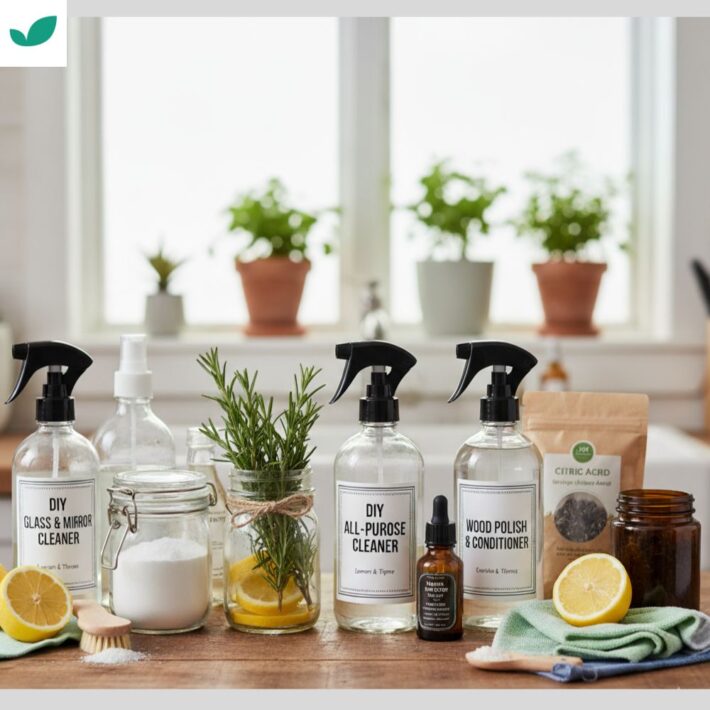 Cleaner Using Vinegar and Baking Soda