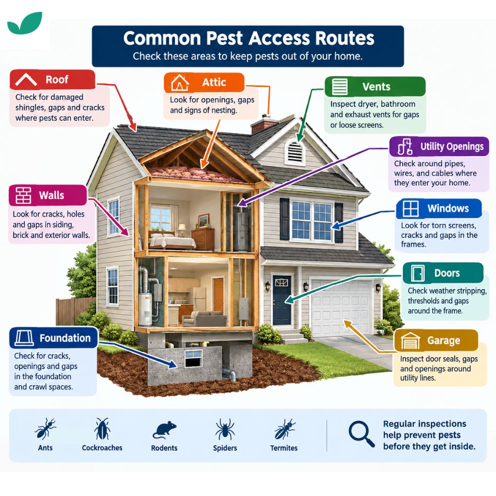 Home Pest Entry-Point